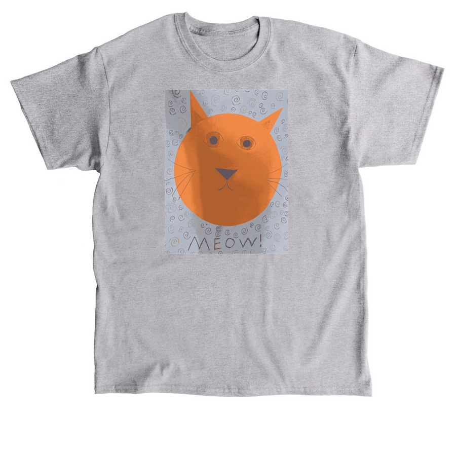 Meow!, a Sport Grey Classic Unisex Tee