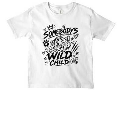 Wilder, a White Youth Heavyweight Tee