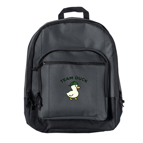 Team Duck Quack Pack, a Dark Charcoal Everyday Backpack