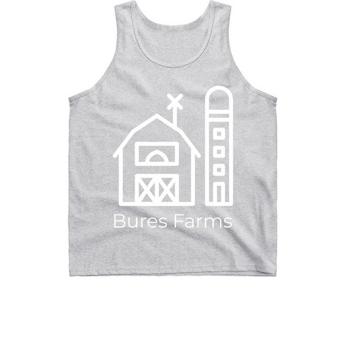 Bures Farms&nbsp;, a Sport Grey Classic Unisex Tank Top