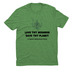 Climate Justice Shirts, a Enviro Green Allmade Eco Triblend Unisex Tee