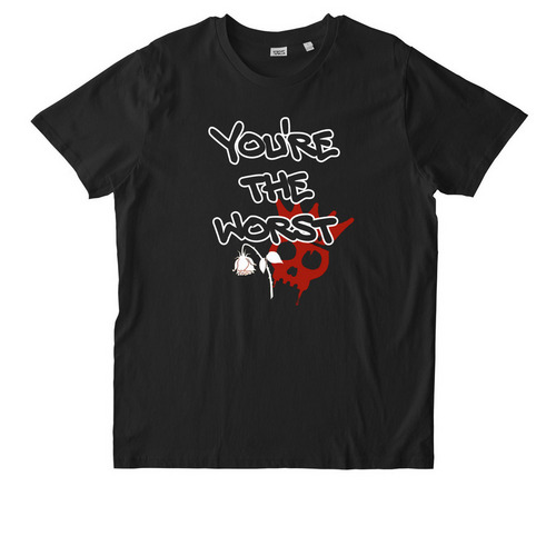 You?re the worst, a Black Stanley/Stella Unisex Rocker Tee