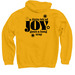 Happy Camper Merch, a Gold Pullover Hoodie (back-view)
