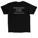 Proud to Be Rare, a Black Classic Unisex Tee (back-view)