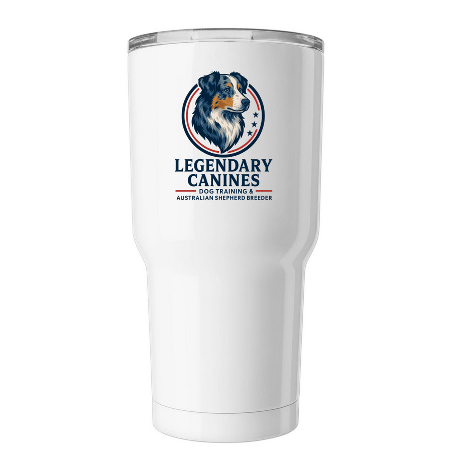 Drink Up, a White Insulated Tumbler