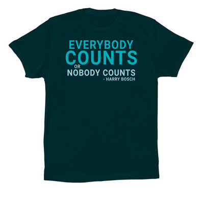 Everybody Counts Or Nobody Counts Fundraiser, a Atlantic Premium Cotton Tee