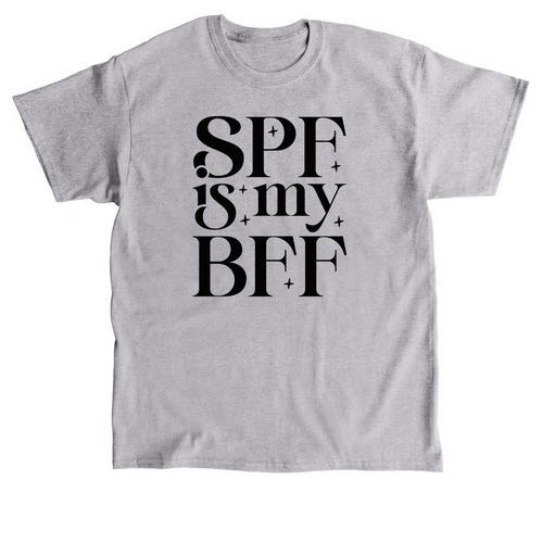 SPF is my BFF, a Sport Grey Classic Unisex Tee