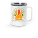 Poppy Preschool Travel Mug, a White Stainless Steel Travel Mug