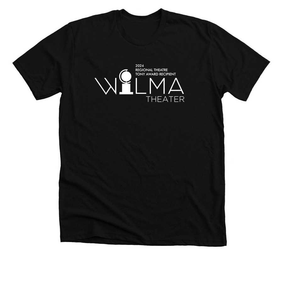 TONY Winning Wilma Theater, a Solid Black Blend Premium Unisex Tee