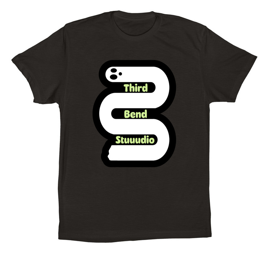 Third Bend Studio, a Black Premium Cotton Tee