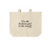 'I?m the luckiest girl in the world' Tote Bag, a Natural Cotton Canvas Tote Bag