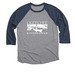 Shirts and tanks, a Vintage Navy and Premium Heather 3/4 Sleeve Baseball Tee