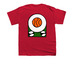 Sushi Wear Tee OG, a Red Youth Unisex Tee (back-view)