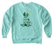 Christmas Setter&nbsp;, a Chalky Mint Comfort Colors Crewneck Sweatshirt