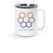 TUF Travel Mug, a White Stainless Steel Travel Mug