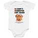 DDB Baby Onesie, a White Infant Onesie