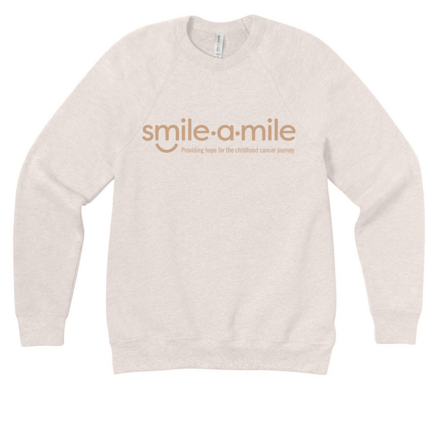 Ivory Collection, a Heather Dust Premium Raglan Crewneck Sweatshirt