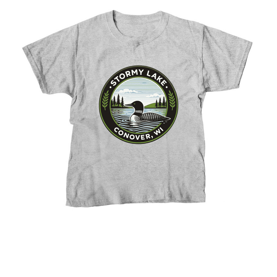 SLA shirts with color logo&nbsp;, a Sport Grey Youth Unisex Tee