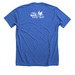 My Other Bike is a Bike Tee, a Heather True Royal Premium Unisex Tee (back-view)