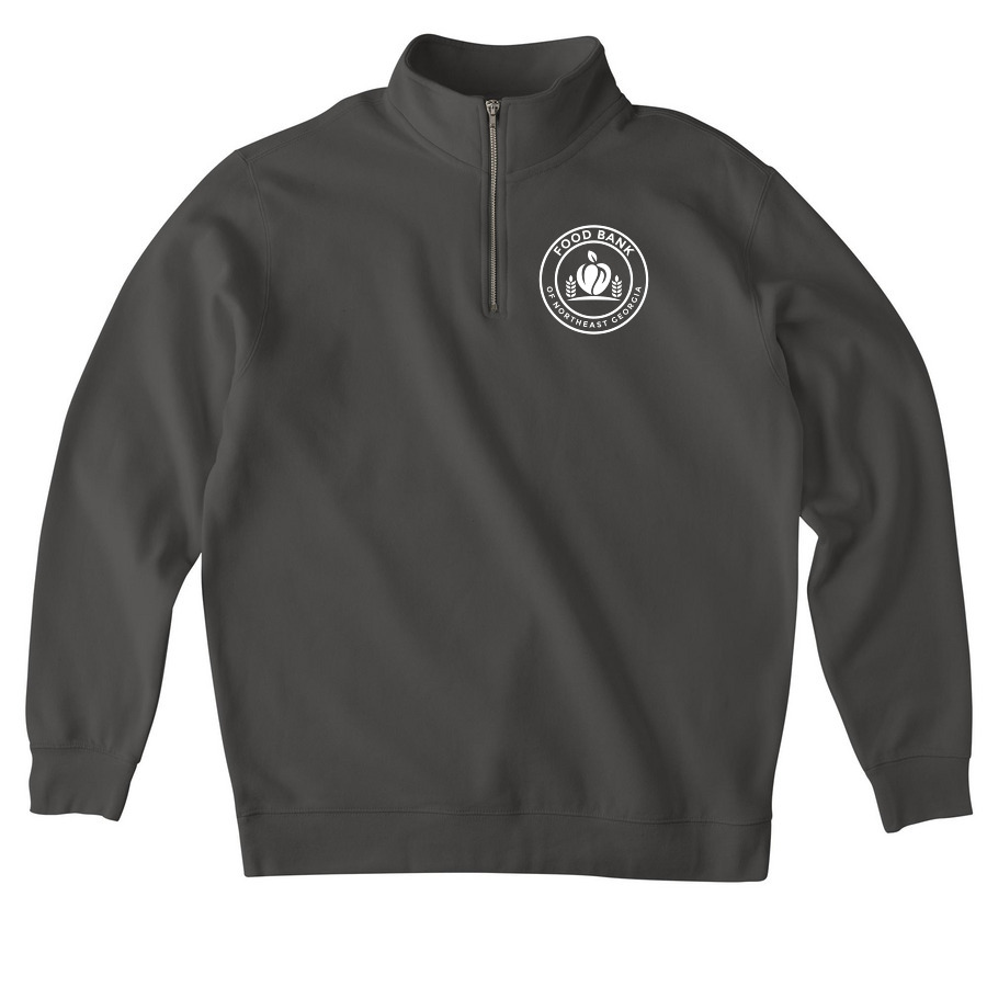 The Quarter Zip, a Asphalt Midweight Quarter Zip Pullover