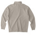 Kitaki Stamp, a Cement Midweight Quarter Zip Pullover (back-view)