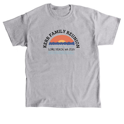 Kerr Family Reunion, a Sport Grey Classic Unisex Tee