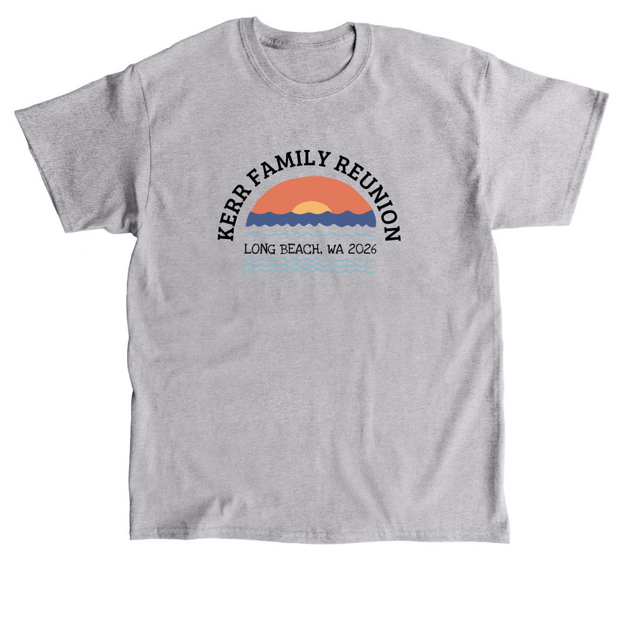 Kerr Family Reunion, a Sport Grey Classic Unisex Tee