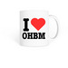 I ??OHBM Coffee Mug, a White Coffee Mug