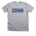 Navy "CDNC" Logo&nbsp;, a Athletic Heather Premium Unisex Tee