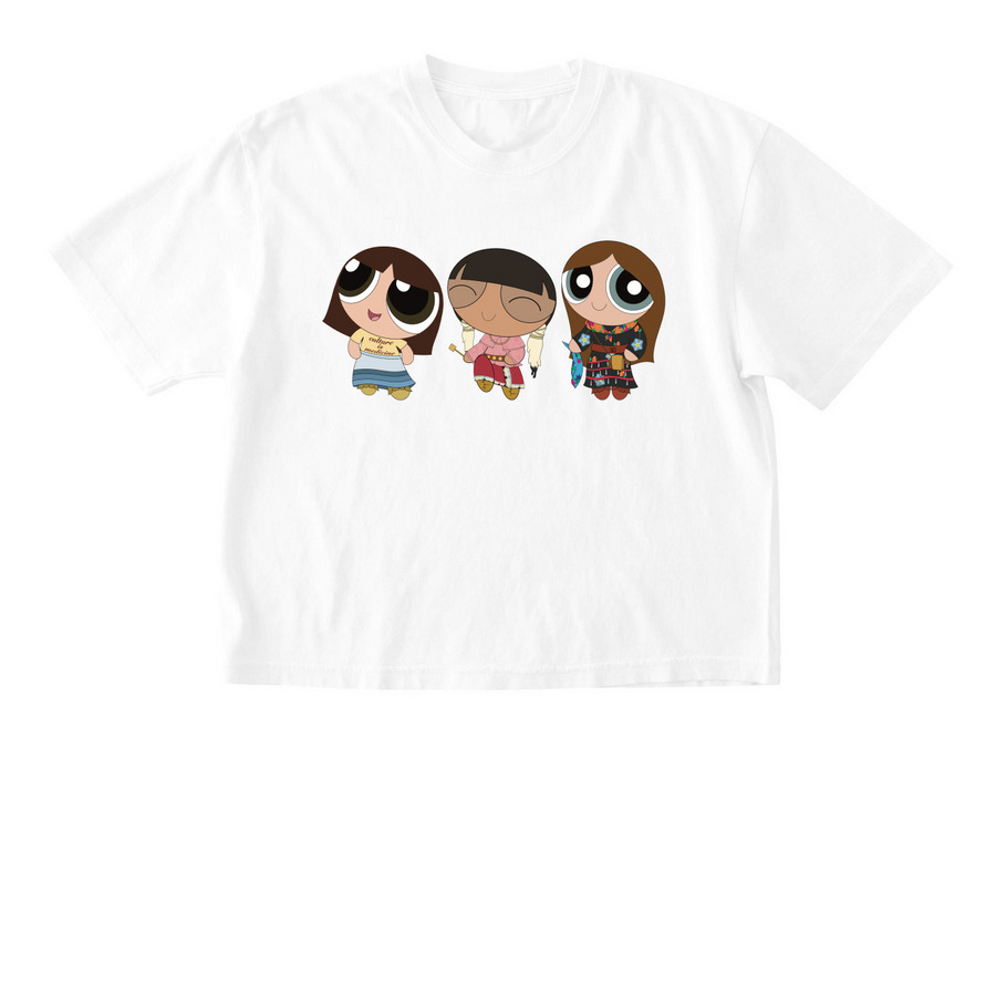 POWWOW GIRLIES Tees + Sweatshirts, a White Comfort Colors Boxy Tee
