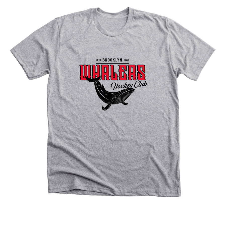 Sludgie the Whale, a Athletic Heather Premium Unisex Tee