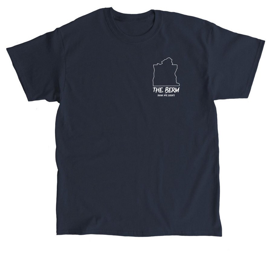 The Berm (Skunk Ape 100/50), a Navy Classic Unisex Tee