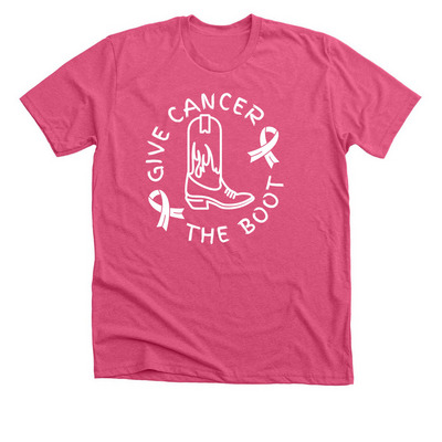 60 Miles, 3 Days, a Heather Charity Pink Premium Unisex Tee