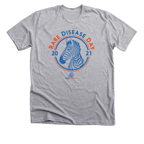 Rare Disease Day 2021, a Athletic Heather Premium Unisex Tee