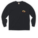 Pocket Dog Shirt, a Black Comfort Colors Long Sleeve Pocket Tee