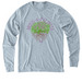 Mossapalooza youth/adult swag, a I Like You Blue Allmade Eco Triblend Long Sleeve Tee