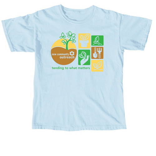 New NCO Spring Merch, a Chambray Comfort Colors Unisex Tee