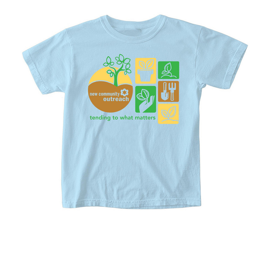 New NCO Spring Merch, a Chambray Comfort Colors Youth Tee