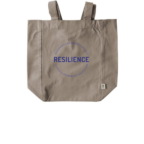 Rooted in Resilience, a Pumice Recycled Cotton Tote Bag
