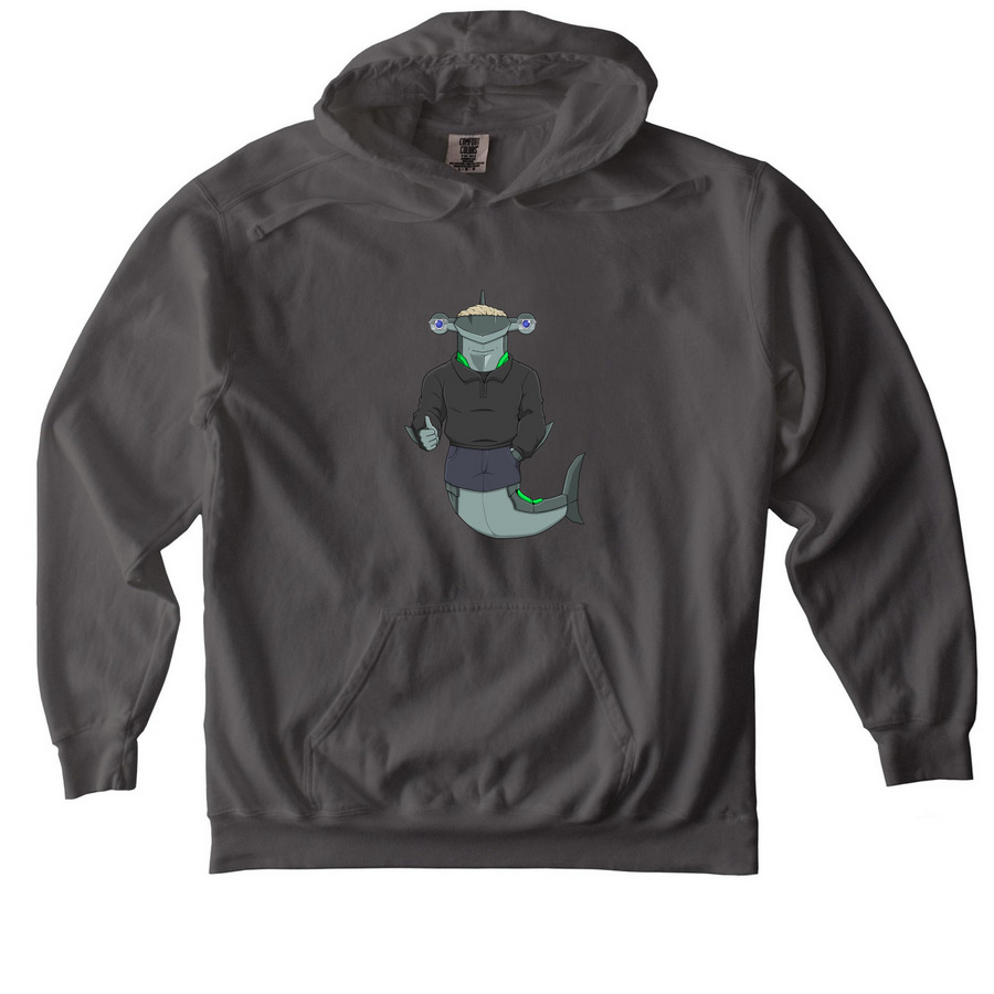 Shack Ben Hoodie, a Pepper Comfort Colors Pullover Hoodie