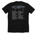 OHBM World Tour Apparel, a Solid Black Blend Premium Unisex Tee (back-view)