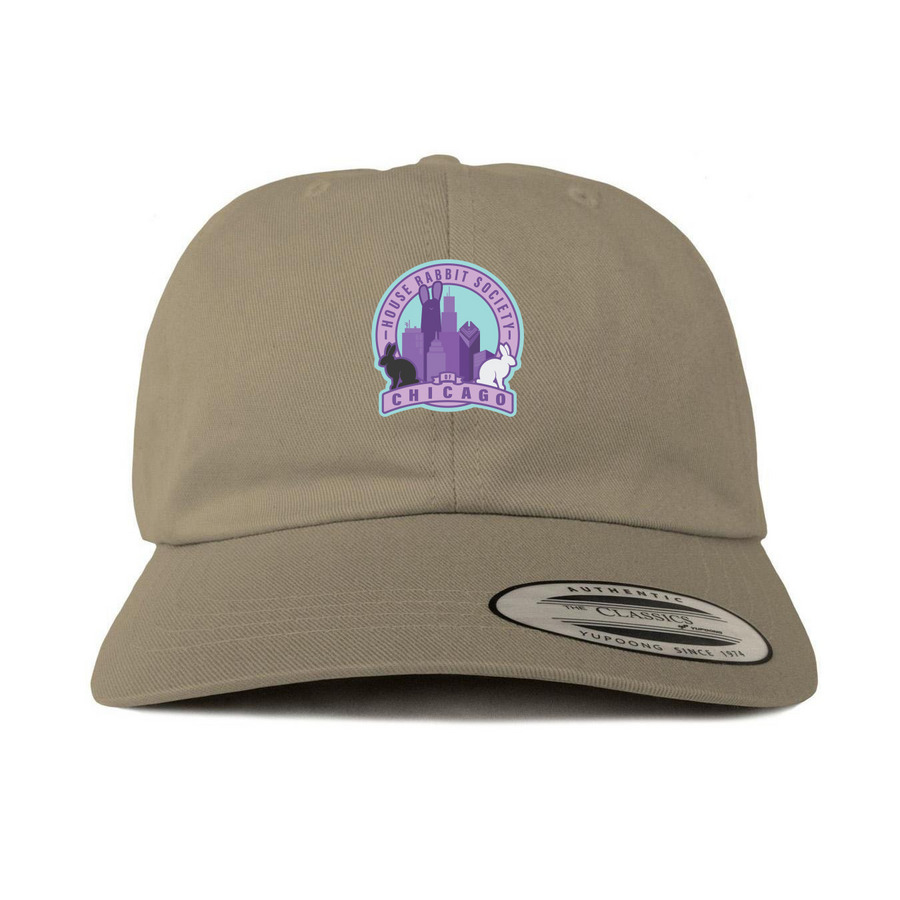 HRS Logo hat, a Khaki Printed Classic Baseball Cap
