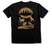 No System But The Ecosystem, a Black Heather Premium V-Neck Tee (back-view)
