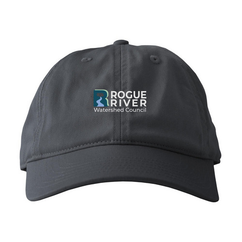 RRWC Baseball Hat, a Charcoal Printed Eco Baseball Cap