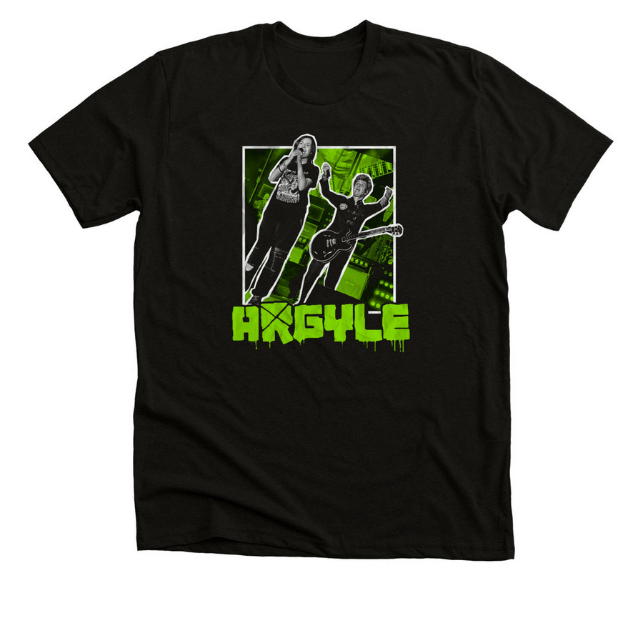 Argyle Rocks Riot Fest 2025!, a Solid Black Blend Premium Unisex Tee