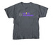 Powless Performance Youth Tee, a Dark Heather Youth Unisex Tee