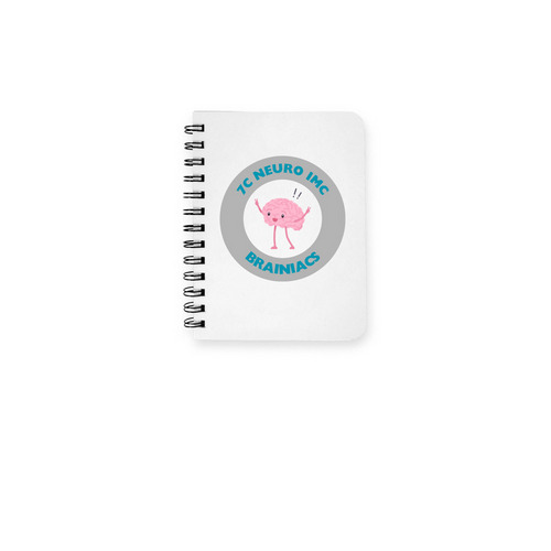 Neuro IMC Brainiac Notes, a White Spiral Notebook