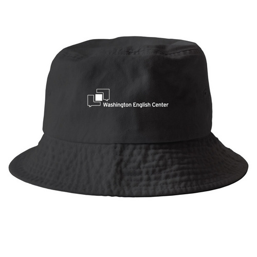 WEC Bucket Hat, a Black Printed Bucket Hat