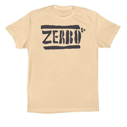 Zerbo Brothers T-Shirt Cream, a Soft Cream Premium Cotton Tee