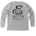 Disney's Frozen - Snowflake - Black Font, a Athletic Heather Premium Long Sleeve Tee (back-view)